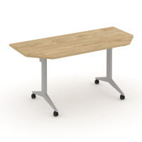 X-Pull Стол складной мобильный X.M-7.T2 Тиквуд Светлый/Металл Серый 1580*720*753