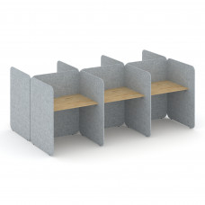 Call center Комплект №6 KC.K-006 Тиквуд Светлый/Romeo 13 2412*1800*1200