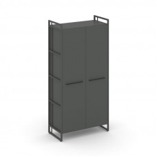 Rift Шкаф 4 ниши широкий RF.SS-41 Антрацит NEW/Металл Антрацит NEW/Черный Ручки 798*396*1648