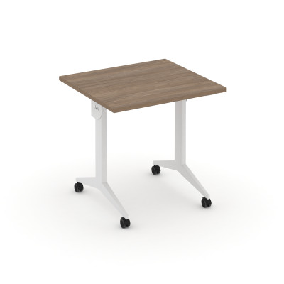 X-Pull Стол складной мобильный X.M-0.7 Дуб Аризона/Металл Белый 780*720*753