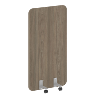 R-line Перегородка на металлических опорах, на роликах DP.R-80-150 Вяз Благородный/Металл Серый 800*