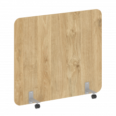 R-line Перегородка на металлических опорах, на роликах DP.R-140-120 Тиквуд Светлый/Металл Серый 1400