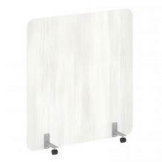 R-line Перегородка на металлических опорах, на роликах DP.R-140-150 Снежная Патина/Металл Серый 1400