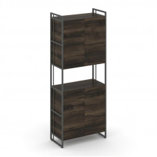 Rift Шкаф 5 ниш широкий RF.SS-52 Дуб Мали/Металл Антрацит/Черный Ручки 798*396*2010