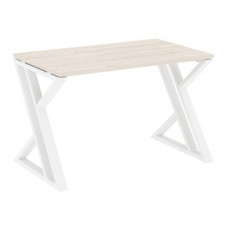 Loft Стол рабочий VR.L-SRZ-2.7 Денвер Светлый/Металл Белый 1180*720*750