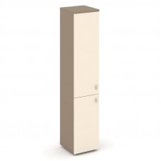 Estetica Шкаф высокий узкий левый ES.SU-1.3 (L) Латте/Сатин 400*420*1977
