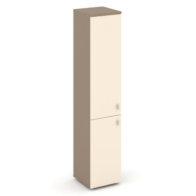 Estetica Шкаф высокий узкий левый ES.SU-1.3 (L) Латте/Сатин 400*420*1977