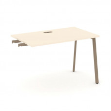 Estetica Стол приставка к опорным тумбам ES.SPR-2-LP Сатин/Металл Латте 1180*730*750