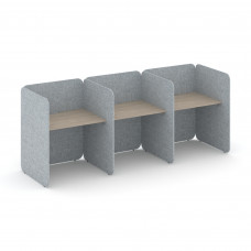 Call center Комплект №3 KC.K-003 Дуб Аттик/Romeo 13 2412*909*1200