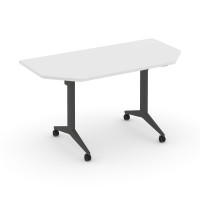 X-Pull Стол складной мобильный X.M-7.T1 Белый Бриллиант/Металл Антрацит 1440*720*753