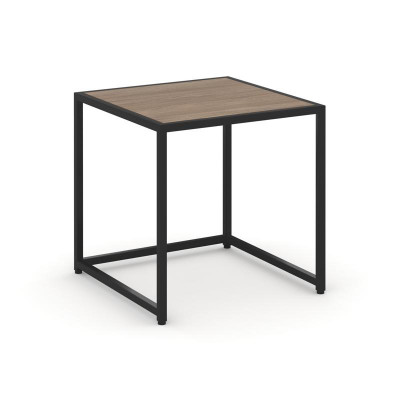 Loft Стол журнальный VR.L-SJK-50 Дуб Аризона/Металл Черный 500*500*500