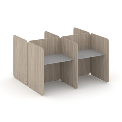 Bell Комплект №5 KCB.K-005 Серый/Дуб Аттик 1614*1800*1200