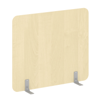 R-line Перегородки на металлических опорах на фетровых подпятниках DP.F-140-120 Клен/Металл Серый 14