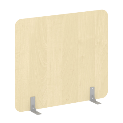 R-line Перегородки на металлических опорах на фетровых подпятниках DP.F-140-120 Клен/Металл Серый 14