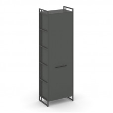 Rift Гардероб RF.GB-51 (R) Антрацит NEW/Металл Антрацит NEW/Черный Ручки 640*396*2010