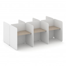 Bell Комплект №6 KCB.K-006 Дуб Аттик/Белый Бриллиант 2412*1800*1200