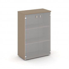 Estetica Шкаф средний широкий ES.ST-2.4 Латте/Сатин матовый 800*420*1207