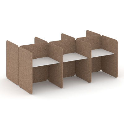 Call center Комплект №6 KC.K-006 Белый/Romeo 03 2412*1800*1200