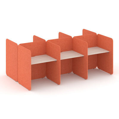 Call center Комплект №6 KC.K-006 Денвер Светлый/Romeo 08 2412*1800*1200