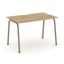 Estetica Стол рабочий ES.SP-2-VK Тиквуд Светлый/Металл Латте 1180*730*750