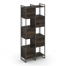 Rift Шкаф комбинированый RF.NS-003 Дуб Мали/Металл Антрацит/Черный Ручки 820*396*2010