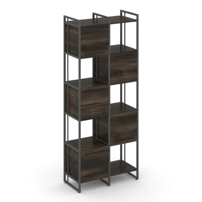 Rift Шкаф комбинированый RF.NS-003 Дуб Мали/Металл Антрацит/Черный Ручки 820*396*2010