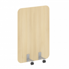 R-line Перегородка на металлических опорах, на роликах DP.R-80-120 Акация Лорка/Металл Серый 800*18*