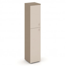 Estetica Шкаф высокий узкий левый ES.SU-1.8 (L) Латте/Капучино 400*420*1977