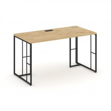 Rift Стол письменный RF.SP-013 Тиквуд Светлый/Металл Черный 1380*700*750