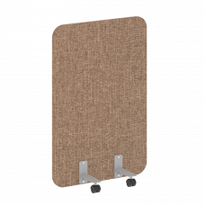 R-line soft Перегородка на металлических опорах, на роликах AP.R-80-120 Romeo 03/Металл Серый 800*28