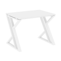 Loft Стол рабочий VR.L-SRZ-1.7 Белый Бриллиант/Металл Белый 980*720*750