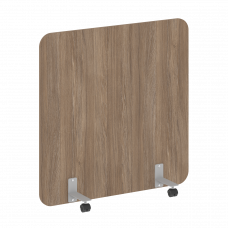 R-line Перегородка на металлических опорах, на роликах DP.R-120-120 Дуб Аризона/Металл Серый 1200*18