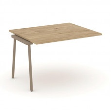 Estetica Проходной наборный элемент перег. стола ES.NPRG-1.2-P Тиквуд Светлый/Металл Латте 1180*980*