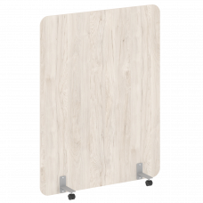 R-line Перегородка на металлических опорах, на роликах DP.R-140-180 Денвер Светлый/Металл Серый 1400