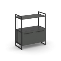 Rift Шкаф 2 ниши широкий RF.SS-22 Антрацит NEW/Металл Черный/Черный Ручки 798*396*924