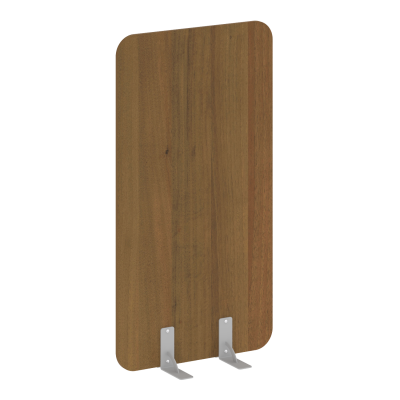 R-line Перегородки на металлических опорах на фетровых подпятниках DP.F-80-150 Орех Гварнери/Металл