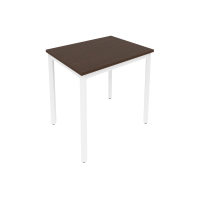 Slim Стол письменный на металлокаркасе С.СП-2.1 Венге Цаво/Металл Белый 780*600*750