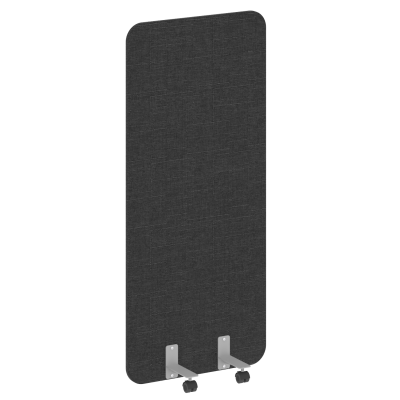 R-line soft Перегородка на металлических опорах, на роликах AP.R-80-180 Romeo 12/Металл Серый 800*28