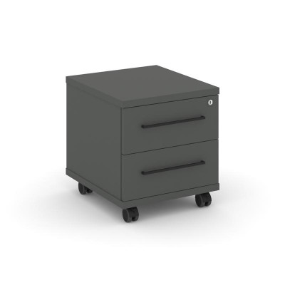 Rift Тумба мобильная усиленная RF.TM-001 Антрацит NEW/Черный Ручки 416*460*448