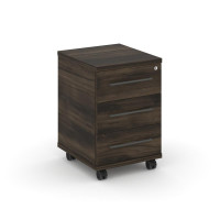 Rift Тумба мобильная усиленная RF.TM-002 Дуб Мали/Черный Ручки 416*460*615