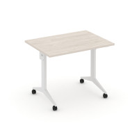 X-Pull Стол складной мобильный X.M-1.7 Денвер Светлый/Металл Белый 980*720*753