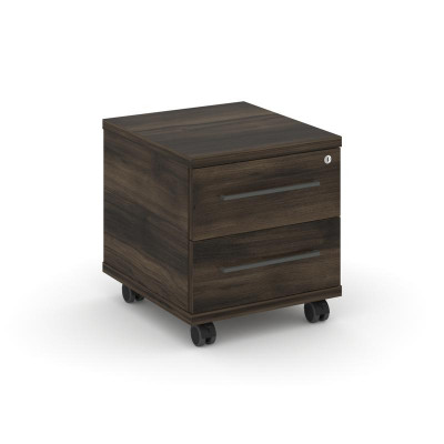 Rift Тумба мобильная усиленная RF.TM-001 Дуб Мали/Черный Ручки 416*460*448