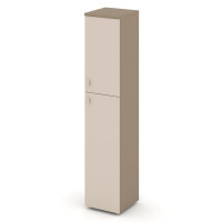 Estetica Шкаф высокий узкий правый ES.SU-1.8 (R) Латте/Капучино 400*420*1977