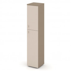 Estetica Шкаф высокий узкий правый ES.SU-1.8 (R) Латте/Капучино 400*420*1977