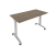 Стол складной мобильный Мобайл Систем СМ-4 1300*650*757 Вяз Благородный/Металл Серый