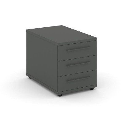 Rift Тумба опорная/приставная RF.TOP-001 Антрацит/Черный Ручки 600*450*523