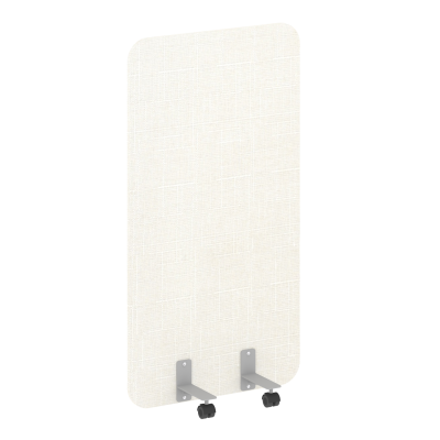 R-line soft Перегородка на металлических опорах, на роликах AP.R-80-150 Romeo 01/Металл Серый 800*28