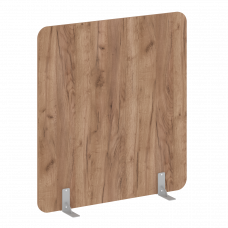 R-line Перегородки на металлических опорах на фетровых подпятниках DP.F-140-150 Дуб Табак/Металл Сер