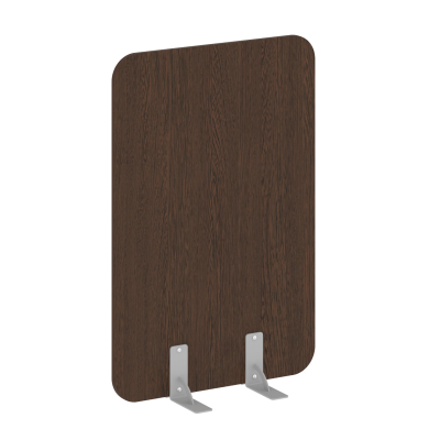 R-line Перегородки на металлических опорах на фетровых подпятниках DP.F-80-120 Венге Цаво/Металл Сер