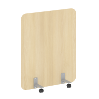 R-line Перегородка на металлических опорах, на роликах DP.R-100-120 Акация Лорка/Металл Серый 1000*1